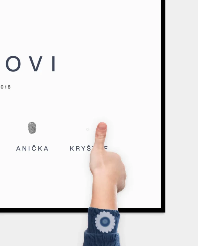 Rodina - Otisky prstů - Iniciála - Image 2